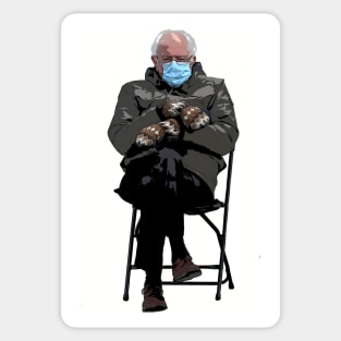 Bernie Mittens Sticker